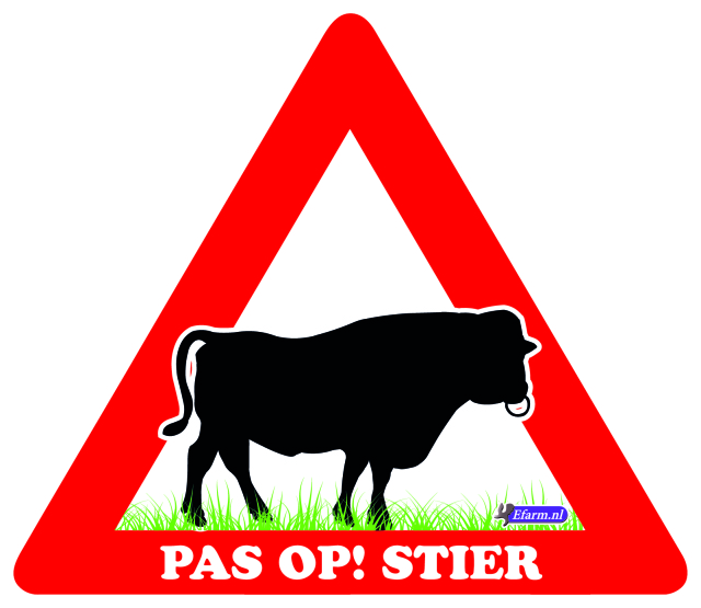 PAS OP DE STIER!