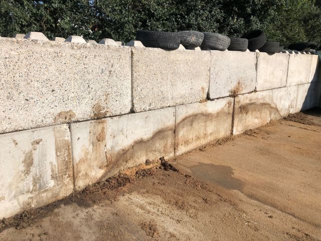 Betonblokken 160x80x80 Gebruikt