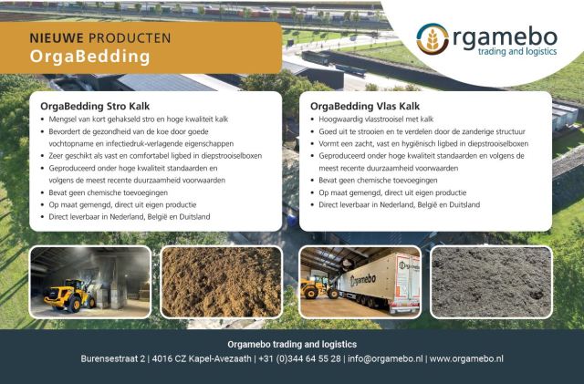 Stro mix gemengd met Kalk