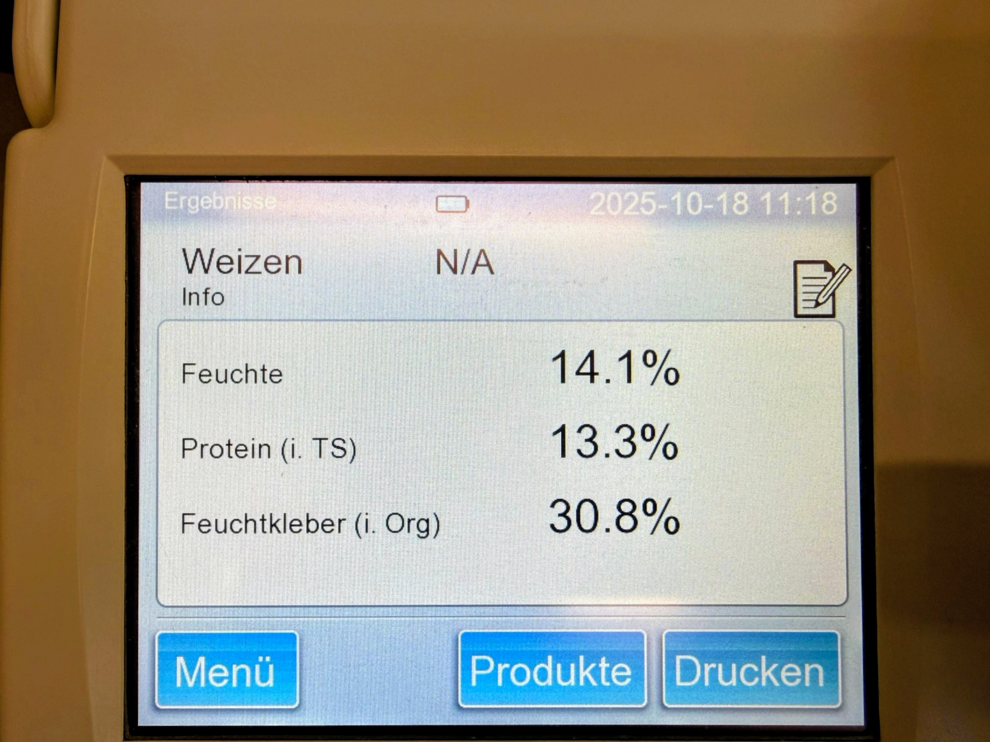 A Weizen zuverkaufen 