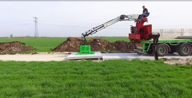 AANBIEDING kavelpad BETONPLATEN - zeer sterk